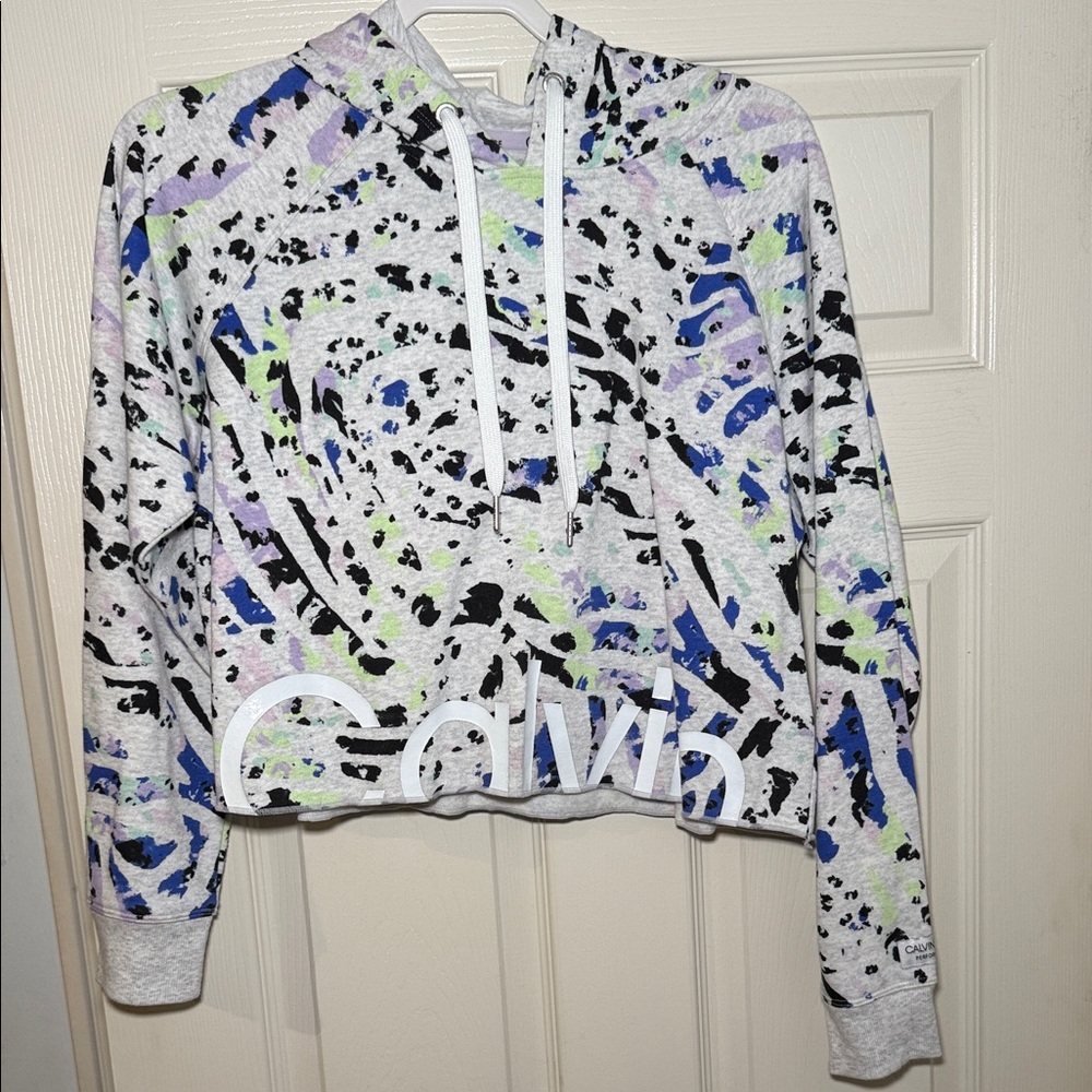 Calvin Klein Multicolor Swirl Hoodie